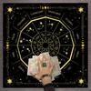 Square Pendulum Divination Tablecloth Tarots Card Pad Runes Altar Table Cloth