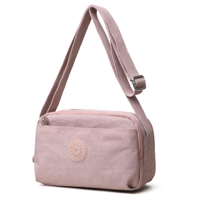 2025 Dámská lehká vícevrstvá vodoodpudivá crossbody taška s více kapsami
