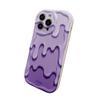 Personalized purple is suitable for iphone17pro mobile phone case Apple 15 anti-drop 1413promax new 16x.
