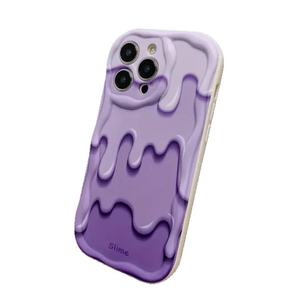 Personalized purple is suitable for iphone17pro mobile phone case Apple 15 anti-drop 1413promax new 16x.
