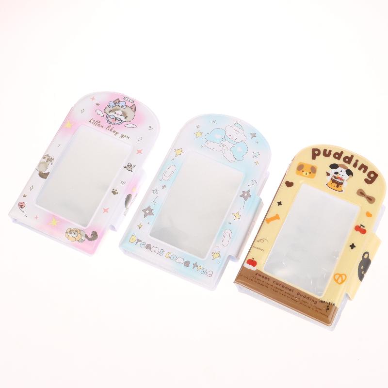 1 Piece 28 Card Slots Photo Card Binder 3-Inch Kpop Photo Card Photo Album Postcard Photocards Holder Cardalbum For Photographs