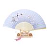 Traditional Chinese Folding Fan for Women, Portable Summer Dance Fan with Retro Tassels