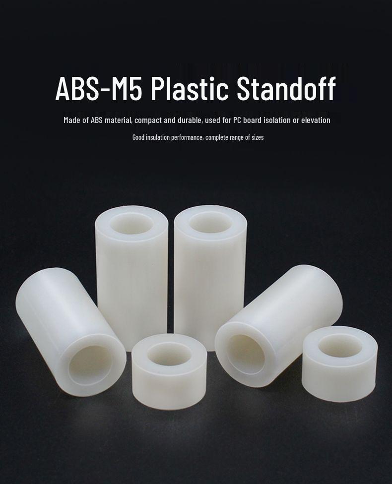 M5 Nylon PCB-Isolierhülse mit ABS-Unterlegscheibe