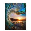 LovetheFamily Number Painting DIY Digital Oil Sunrise 40x50 Home Office Decor Kit, Painting, Painting, Waves, Cm, &