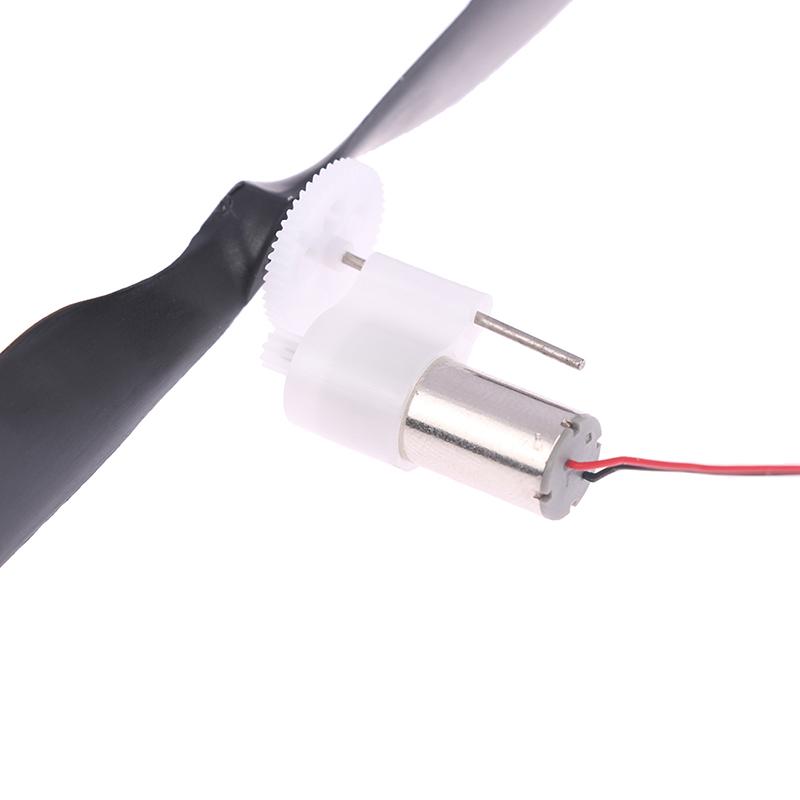 1Set 3.7V Model Airplane 8520 Coreless Dc Motor Propeller Gear Reduction Gearbox Diy Helicopter Uav Rc Drone