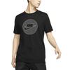 Nike Maglione con Stampa Logo Girocollo T-Shirt Uomo Top Nero BV5599-010