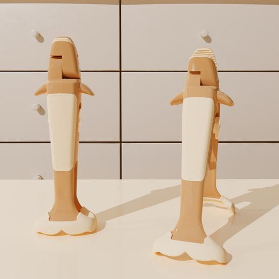 Anti-Scalding Clip Non-Slip Kitchen Tongs Heat-Resistant Plastic Utensil for Bowls And Baking Pans Whale Design Pot Gripper Multi-Purpose Cooking Tool