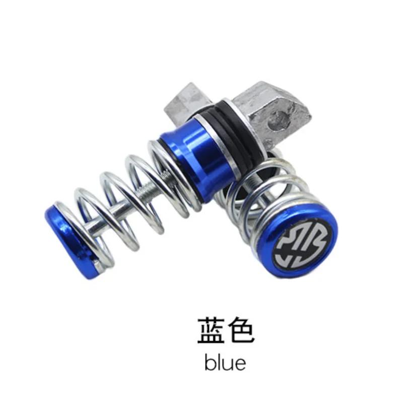 Motorcycle Electric Car With Spring Foot Rest Universal Fold Pedal Behind The Footrest Pedal Foot-Peg