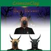 Adorable Animal Cow Head Mask For Creative Costume Parties And Fun Festivals