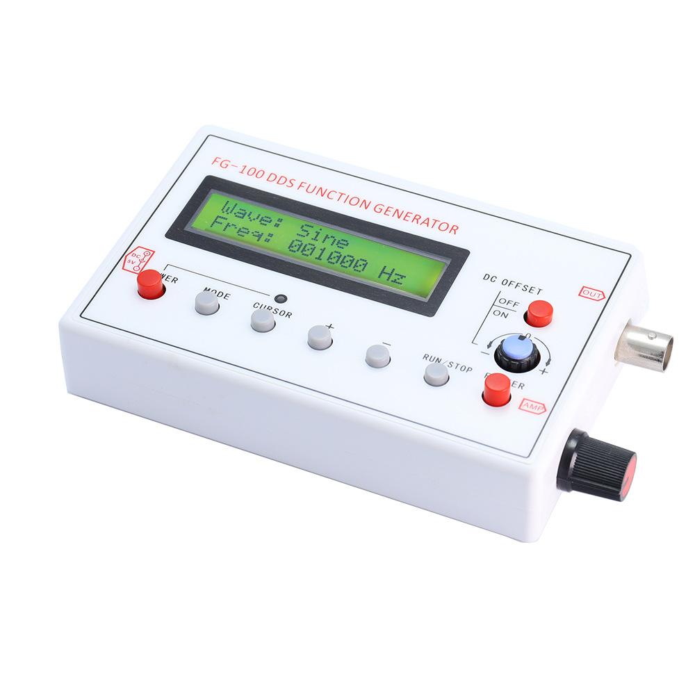 FG-100 FG-200 DDS Function Signal Generator Frequency Counter 0.01Hz - 500KHz Signal Source Module Sine+Square+Sawtooth Waveform