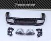 Mercedes AMG GT50/GT53 Carbon Fiber Rear Diffuser Lip
