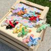 A Pair of Sky Dream Dragon/Flying Dragon Plush Hanging Toys Multicolor Dinosaur Soft Stuffed Dolls Decorative Gift