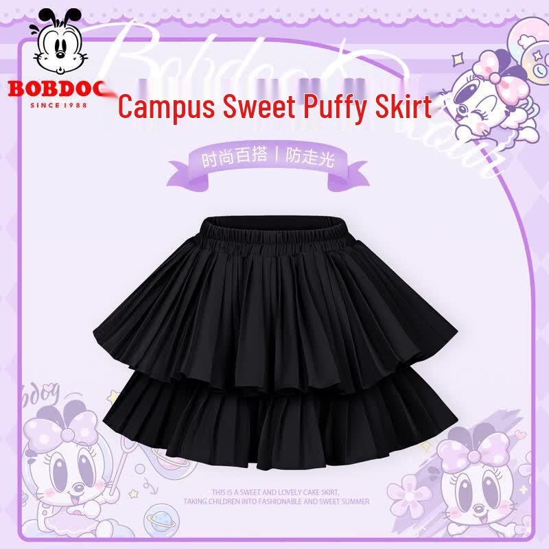 Girls Sweet Princess Tiered Short Skirt 140