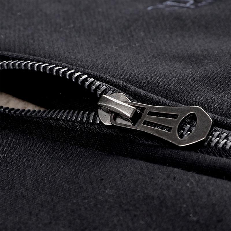 Fleece Thick Men Hooded Sweatshirts Men Jackets Streetwear Hoodies Big Tall Men Jackets Coat