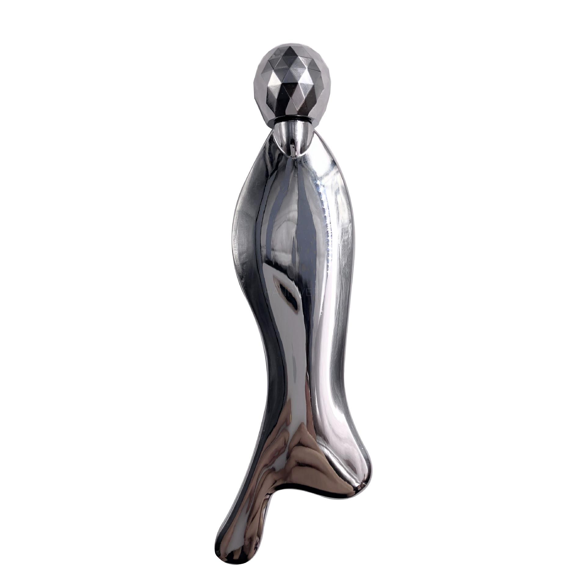 Scrapping plate metal face ministry massager massager massage facial scrapping tools facial massager mermaid scrapping plate белый