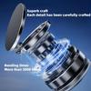 Vacuum Magnetic Phone Holder Adjustable Suction Phone Mount 2025 Upgraded Phone Stand for All Smartphones & Vehicles/Gym/Mirror
