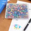 19mm Metal Swallowtail Clips - Office Document and Test Paper Clips, Stationery Essentials