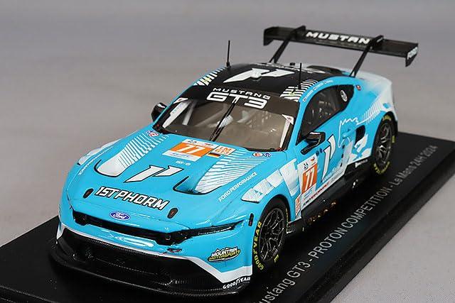 

SPARK Ford Mustang GT3 Proton Competition 2024 24 часа Ле-Мана Barker 1/43 #77 R. Хардвик/З. Робишон/Б.