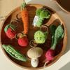 Vegetable Store Felt Keychain Keyring Character Keychain