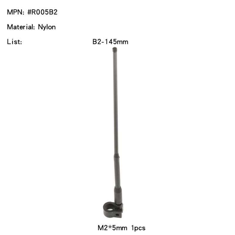 Simulated Antenna Aerial Decoration Signal Pole for 1/12 1/18 1/10 1/8 RC Car Crawler TRX4m MN168 MN-222 MN82 Mn99s UDR