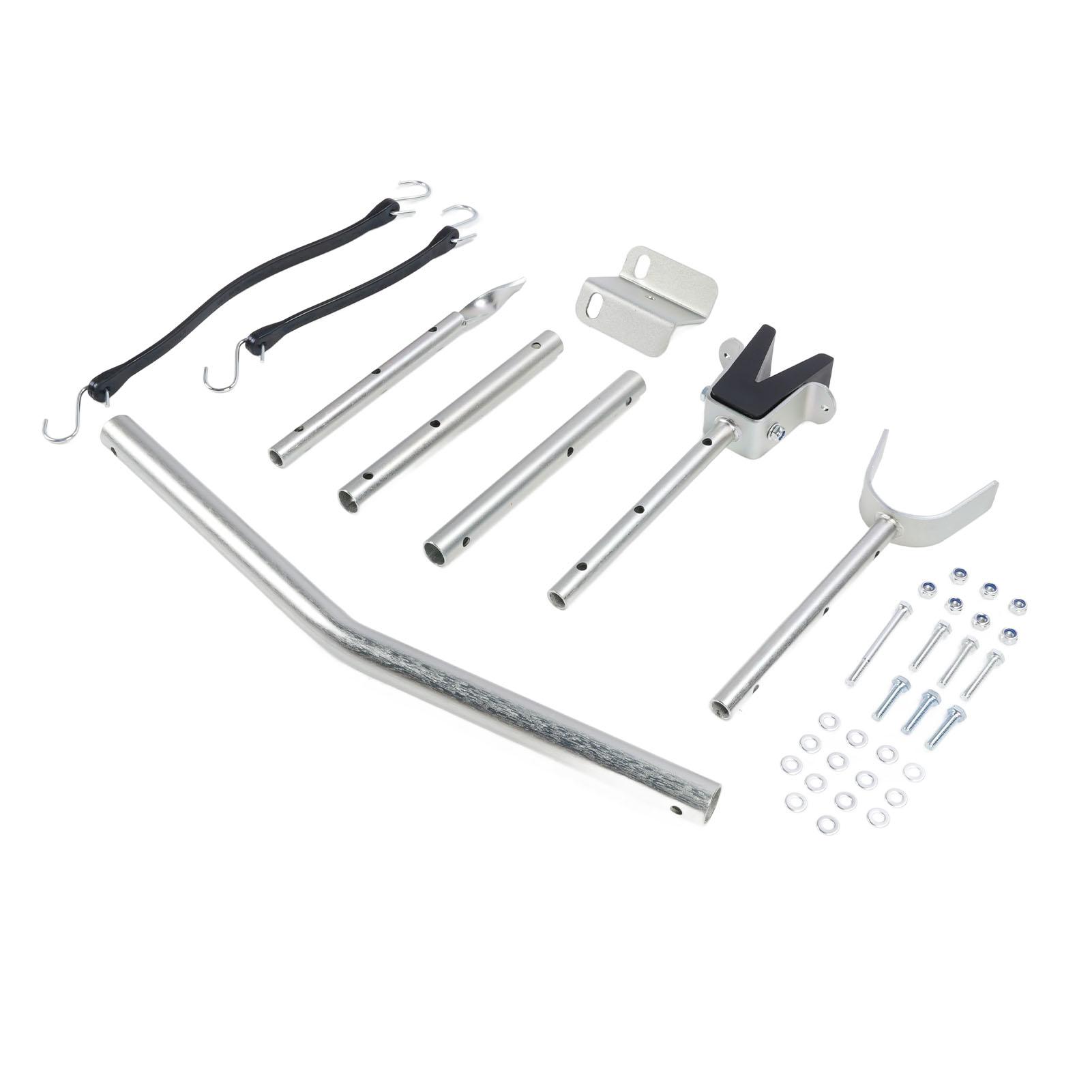 

Транцевая опора для лодки 3001.1068 Регулируемая от 28 до 59 дюймов Металлическая повышенной прочности для двигателей до 150 л.с.