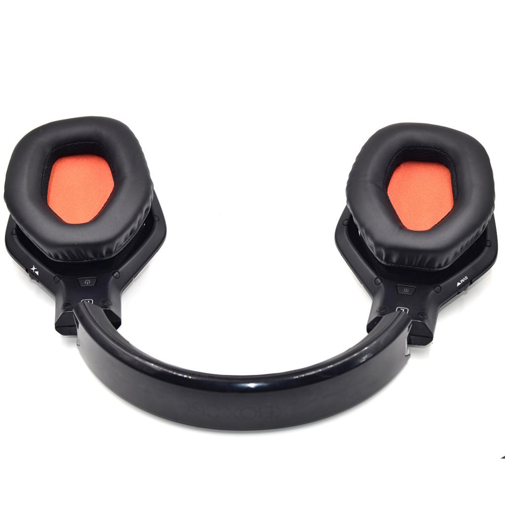 Portable Audio Ear Pads Cover for Tritton Warhead 7.1 Dolby / Katana Headphone Premium Leather Ear Pads