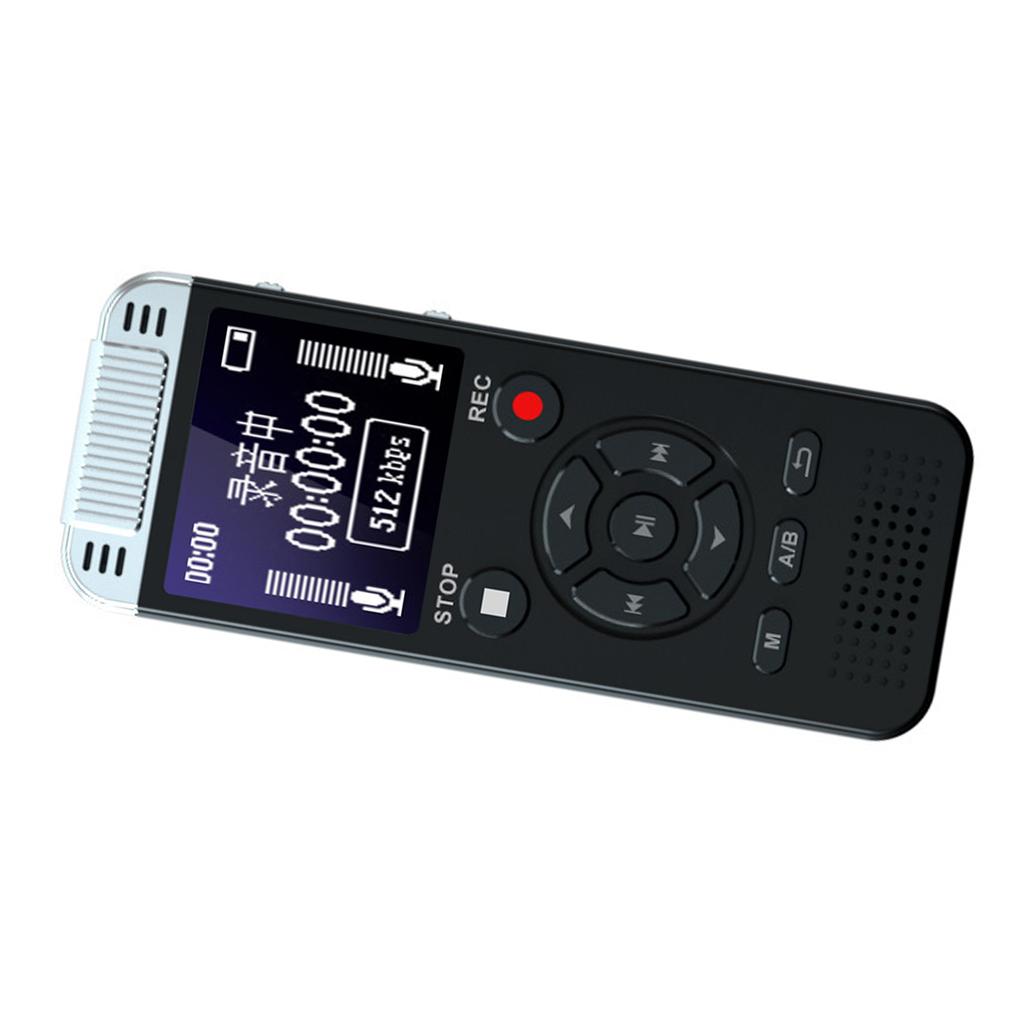 Digital Tape Recorder Audio Recording Device 16GB Capacity 3.5mm LINE-IN Connect User Friendly for Various Situations