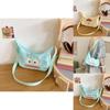 Hello Kitty Cute Cartoon Nylon Crossbody Bag With Printed Design For School And Outings