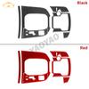 Carbon Fiber For Mazda CX-9 2016-2023 Car Central Control Knob Button Decorative Frame Cover Trim Sticker