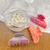 Large Acetate Hair Clip for Women - Korean Fashionable Jelly Color Hair Claw with High-End Feel