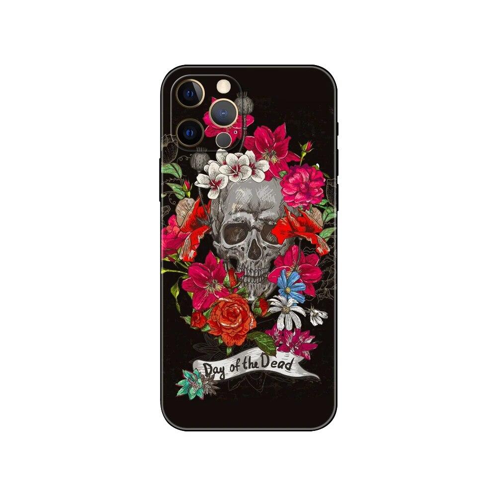 

Чехол для телефона с черепом для iPhone Samsung Galaxy Redmi Xiaomi Oppo OnePlus Note SA 7 8 9 10 11 12 13 14 20 21 22 23 53 54 Pro Max Plus Ultra TPU Soft Xiaomi Redmi Note 7 Pro