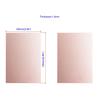 Aoje-Link Double Sided Copper Clad PCB Laminated Circuit Board, FR-4 Fiberglass, 150 x 100 x 1.5mm, 10 Pcs