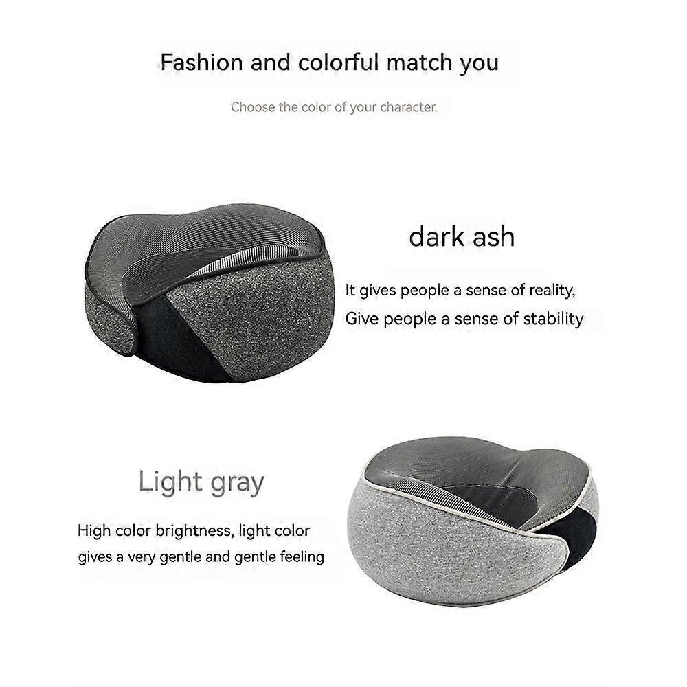 Travel Pillow Memory Foam Neck Support Cushion For Camping Cars & Plane