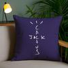 Cool C-Cactus Jack Cushion Cover Plush Fabric Soft Double-Sided Printed Invisible Zipper Sofa Pillow Case Home Decor