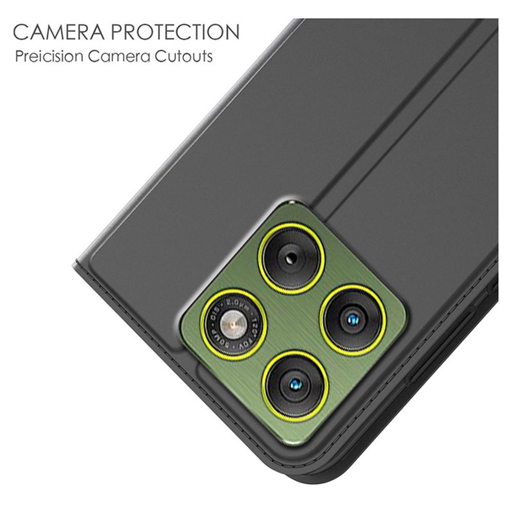 Phone Case For Motorola Moto G67 Power 5G / G100 5G (2025) PU Leather Phone Cover with Card Holder Stand
