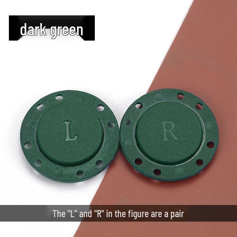 Magnetic Snap Buttons for Sweaters and Coats - Hidden Buckle Accessories and Fasteners.