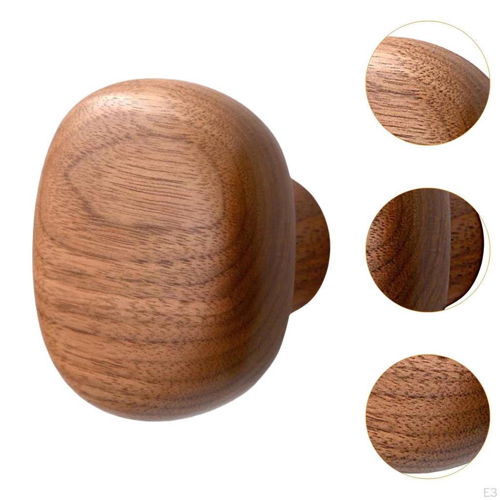 Contemporary Wooden Wall Hook for Jackets And Purses