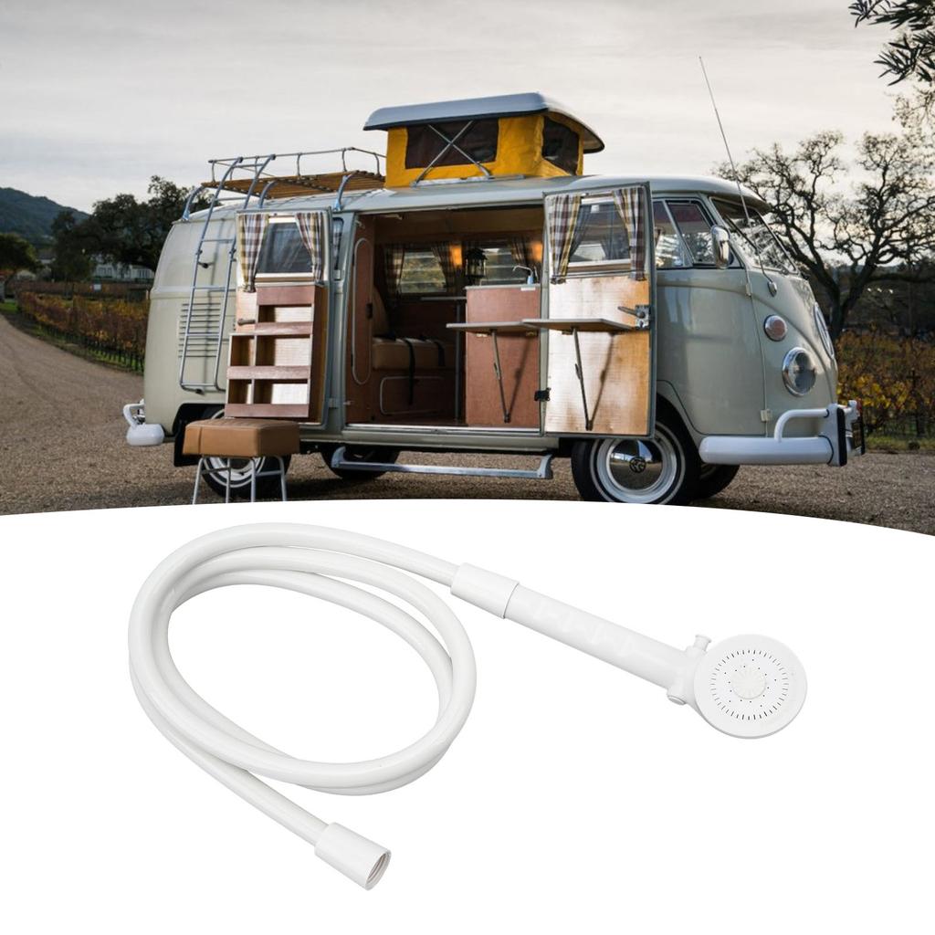 Hand Held Shower Set 1.5m Hose 3 Position Shower Head for RV Van Travel Trailer Motorhome Boat