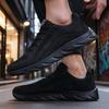 Knit Running Sneakers Man Comfortable Trend Causal Versatile Shoe Breathable Lightweight Non-slip Soft Sole Walking sports shoes