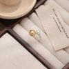 Crystal Pearl Ring Female Korean New Fashion Simple Opening Adjustable Index Finger Ring