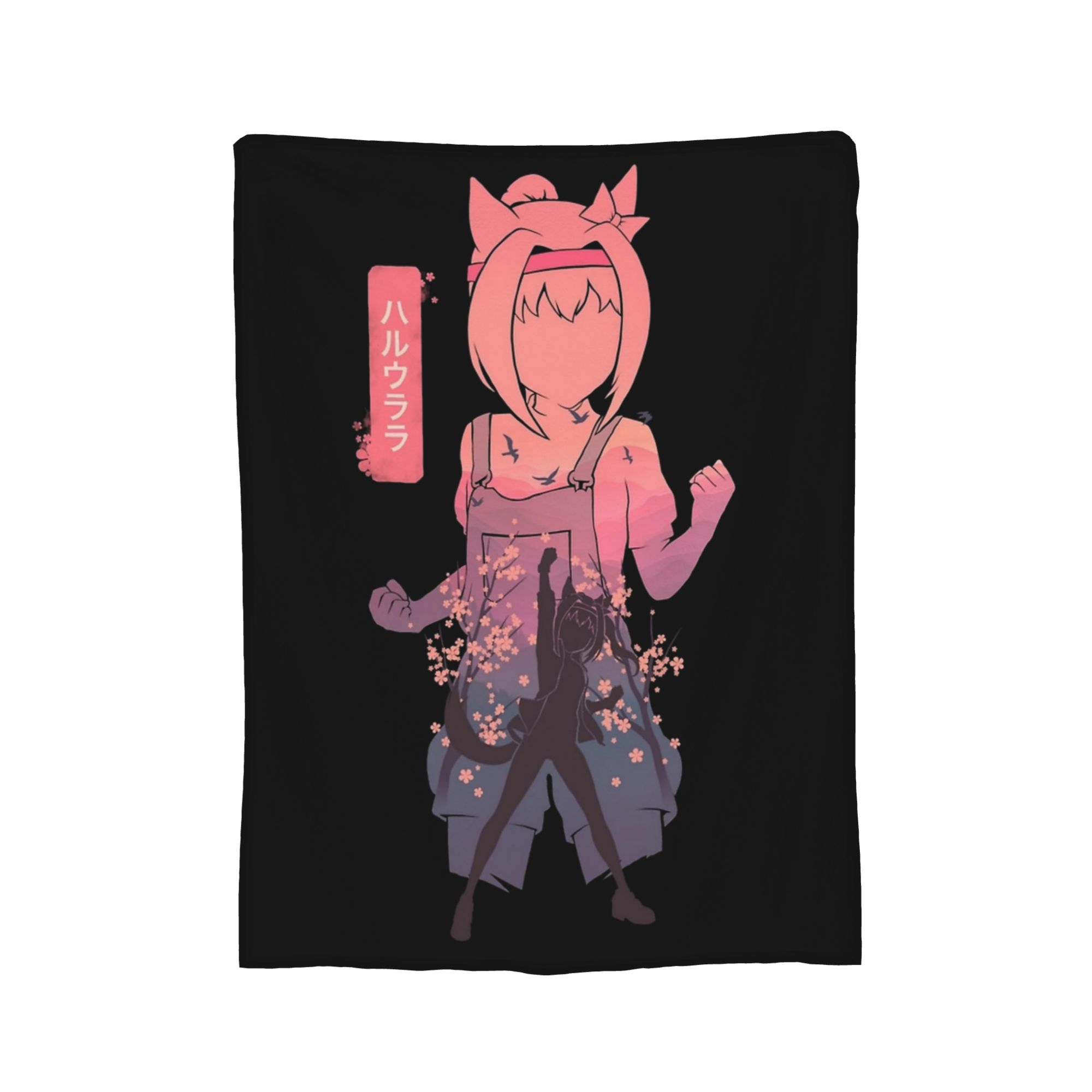 

Tamamo Cross Uma Musume Anime Blanket Fleece Printed Multi-function Super Warm Throw Blanket for Bedding Outdoor Bedspreads 130x150cm