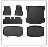 Tesla Model 3 TPE Rice Grain Floor Mats – Protective Kit for Car Modification