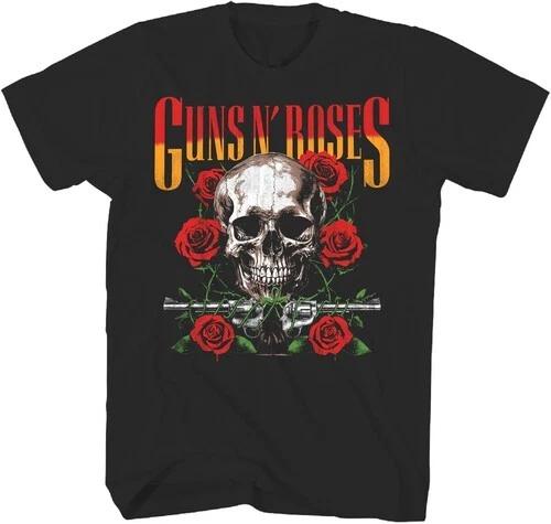 Guns N Roses - Guns N Roses - 1987-88 Tour T-Shirt - Medium Black 12160723A2 [ XS
