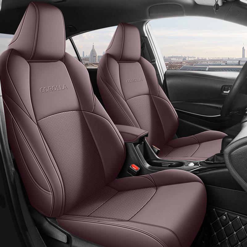 Universal All-Season Seat Covers for Toyota Corolla, Fits Dual-Engine Models, Fully Enclosed Car Seat Cushions