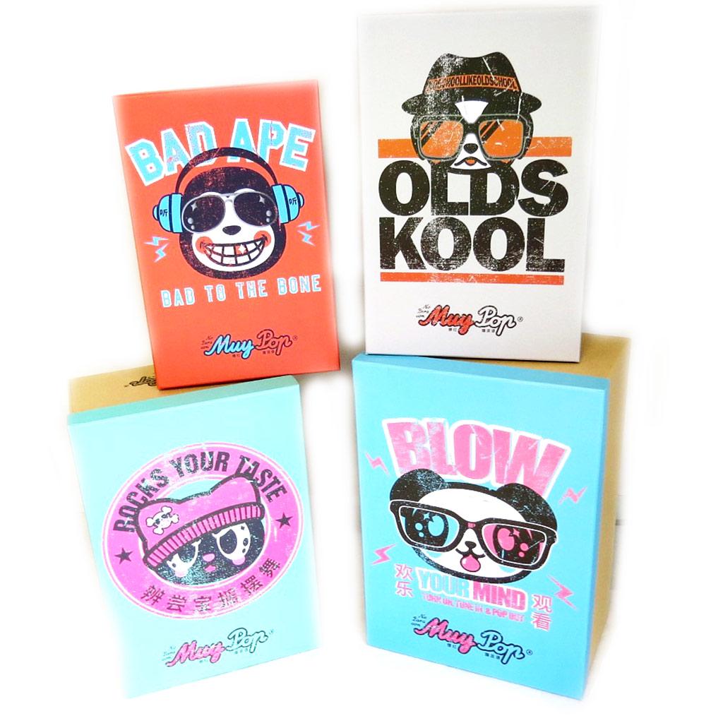 Muy Pop [L8831] – Set mit 4 mehrfarbigen „Muy Pop“-Aufbewahrungsboxen