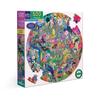 500 Piece Puzzle - EEBOO - Eeboo Paradise Garden - Multicolored - 9 Years - Recycled Cardboard