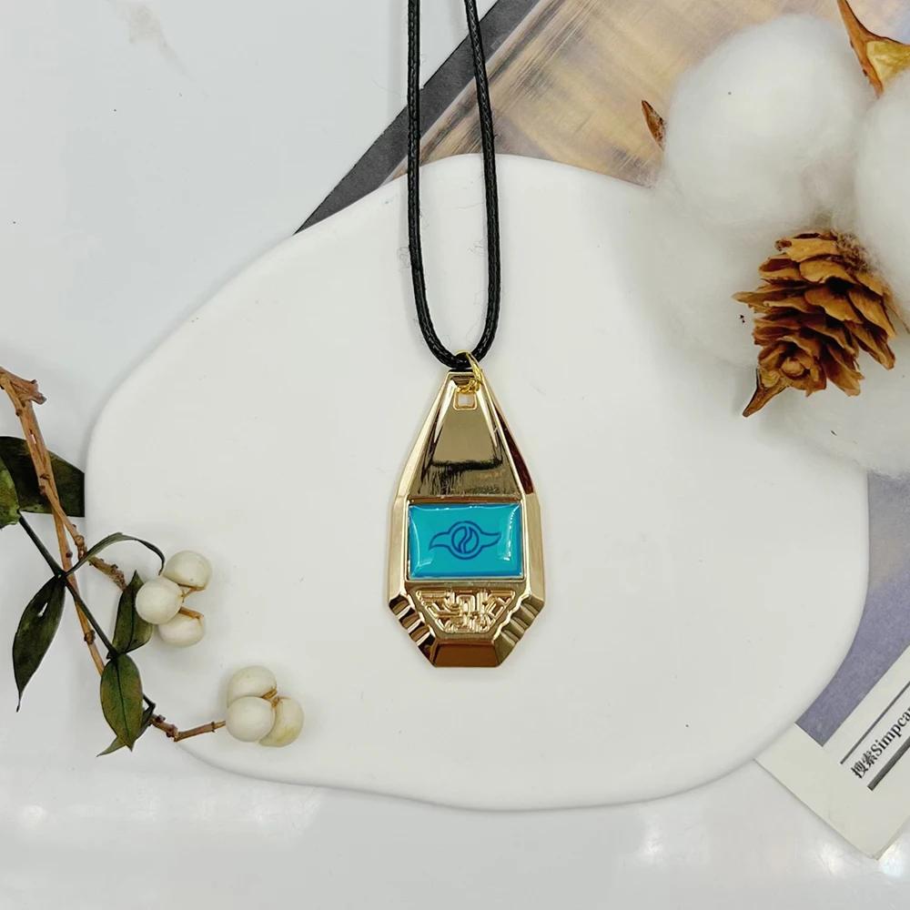 Anime Digimon Adventure Cosplay Necklace Digital Monster Unisex Tag Crest Badges Pendant Choker Jewelry Accessories Gift