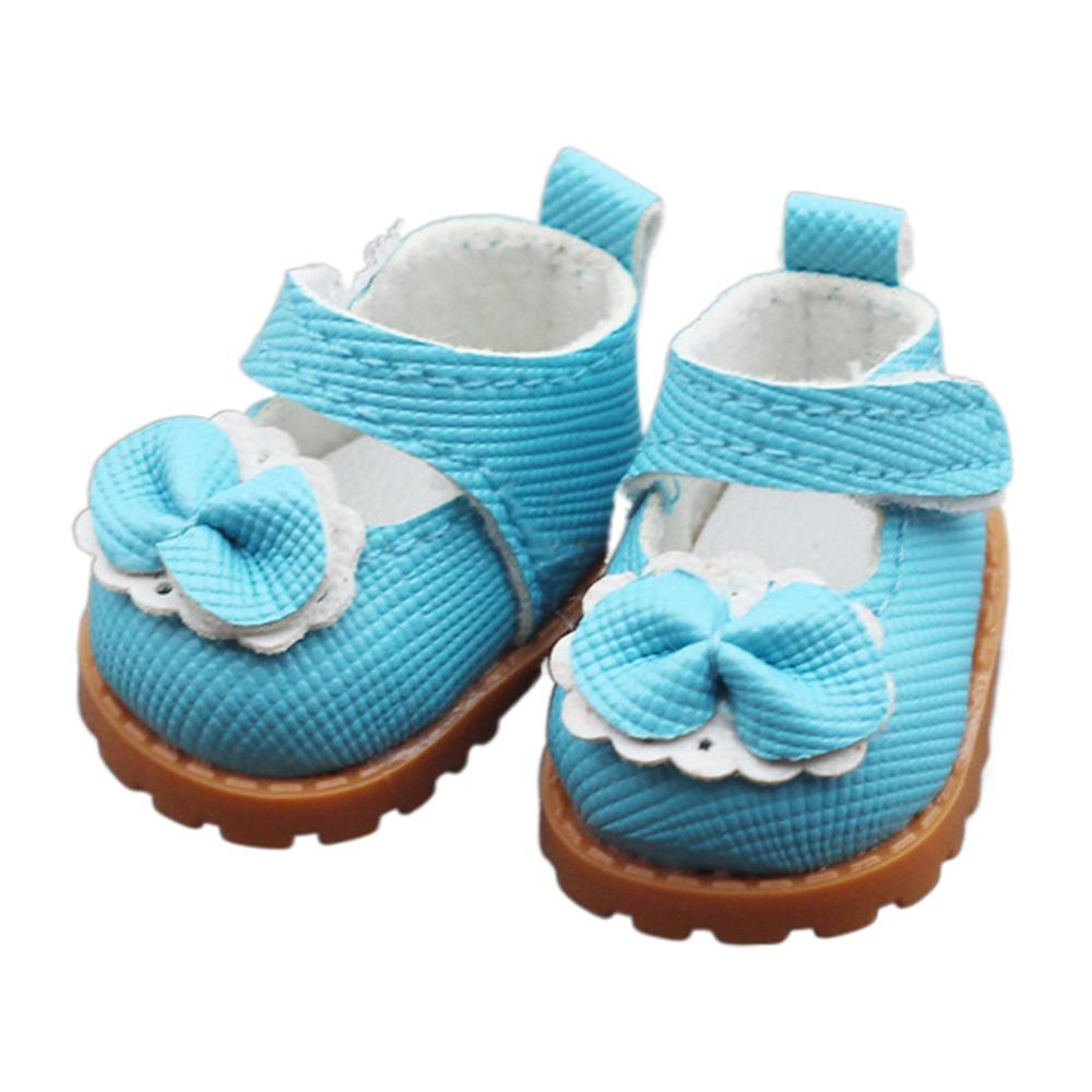 

Ручная работа Для обуви Labubu Замена для кожаной обуви Labubu Новая обувь с бантом Для Labubu синий