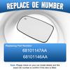 Vetro Lente Specchietto Retrovisore Laterale Riscaldato Sinistro/Destro Per Chrysler 300 Dodge Charger 2011-2026 68101147AA 68101146AA
