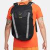 New Nike Fabric Backpack Regular Men's Black & Fine Gray & Atomic Green DJ9677-010